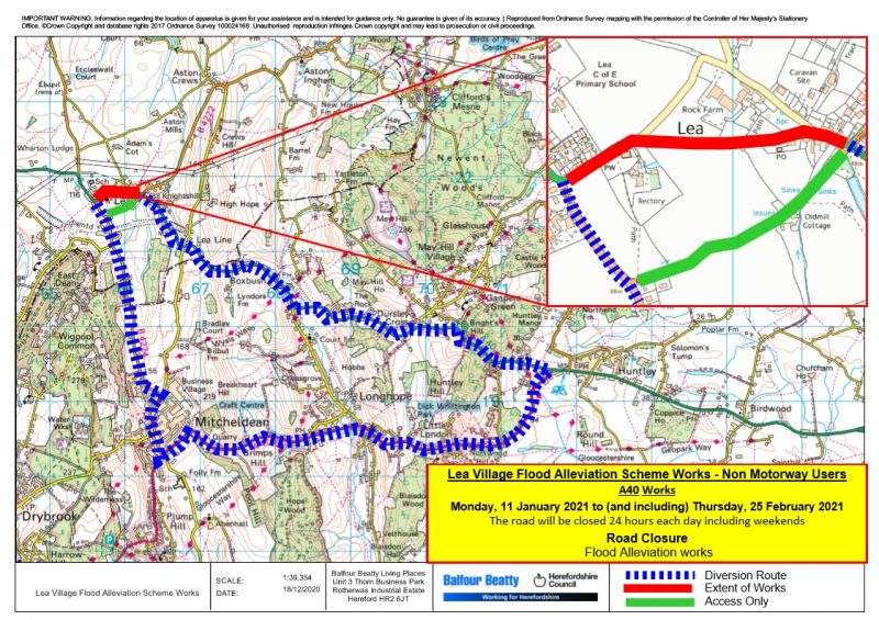 Diversion map